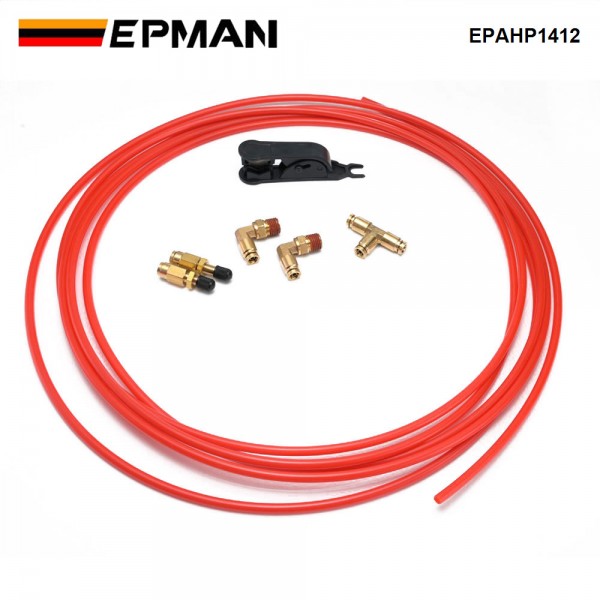 Air Line Kit For Air Spring Bag Suspension Fitting, 20 Feet Of Tubing Airbag - View #4
